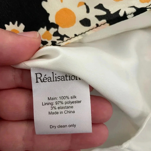 Realisation Devon silk foral ruffle mini dress - Picture 10 of 10